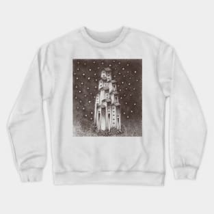 Dark Night Sky Full Of Stars Crewneck Sweatshirt